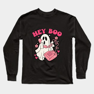 Hey Boo Long Sleeve T-Shirt